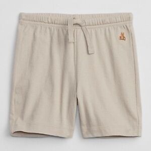 GAP Beige Brannan Bear Pull-On Shorts Size 4T Boy